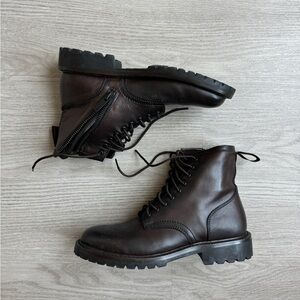 Thursdayboots Brown combat boots